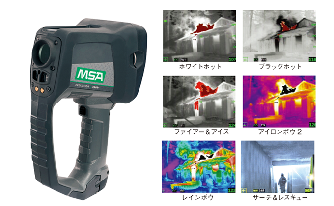 熱画像直視装置　エボリューション6000プラス（距離計機能付）