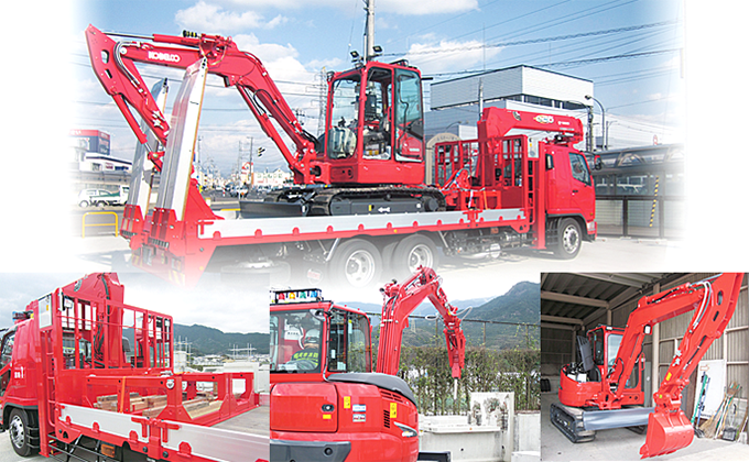 特殊車両 重機搬送車