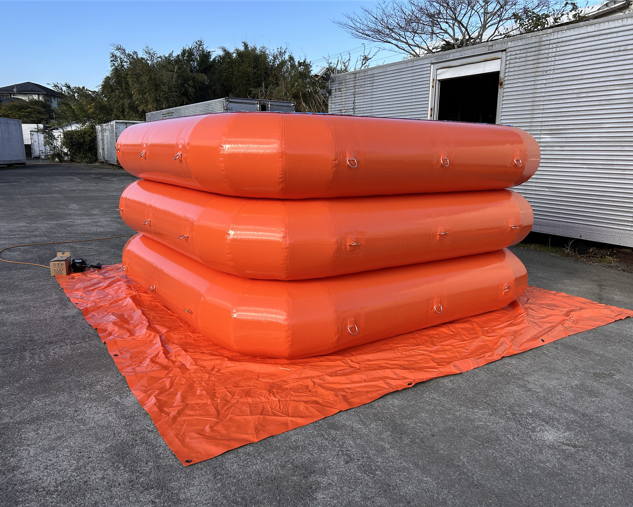 消防用スピード貯水タンク 4000L/6000L
