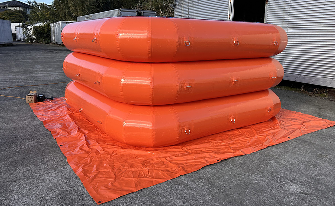 消防用スピード貯水タンク 4000L/6000L
