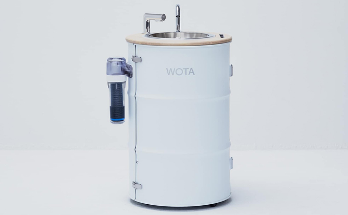 循環型手洗いスタンド WOSH
